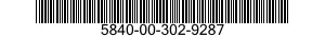 5840-00-302-9287  5840003029287 003029287