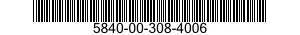 5840-00-308-4006  5840003084006 003084006