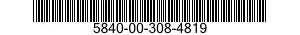 5840-00-308-4819  5840003084819 003084819