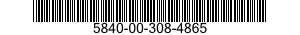 5840-00-308-4865  5840003084865 003084865