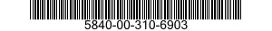 5840-00-310-6903  5840003106903 003106903