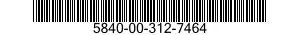 5840-00-312-7464  5840003127464 003127464