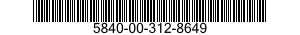 5840-00-312-8649  5840003128649 003128649