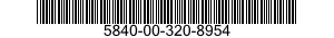 5840-00-320-8954  5840003208954 003208954
