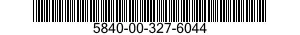 5840-00-327-6044  5840003276044 003276044
