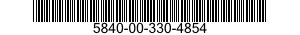 5840-00-330-4854  5840003304854 003304854