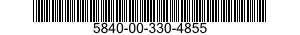 5840-00-330-4855  5840003304855 003304855