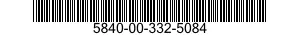 5840-00-332-5084  5840003325084 003325084
