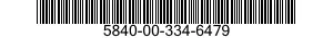 5840-00-334-6479  5840003346479 003346479