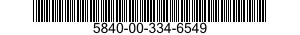 5840-00-334-6549  5840003346549 003346549
