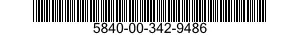 5840-00-342-9486  5840003429486 003429486