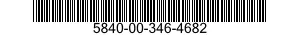 5840-00-346-4682  5840003464682 003464682