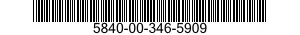 5840-00-346-5909  5840003465909 003465909