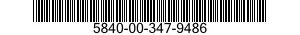 5840-00-347-9486  5840003479486 003479486