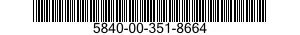 5840-00-351-8664  5840003518664 003518664