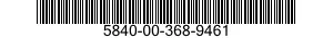 5840-00-368-9461  5840003689461 003689461