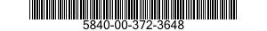 5840-00-372-3648  5840003723648 003723648