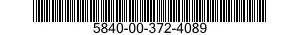 5840-00-372-4089  5840003724089 003724089