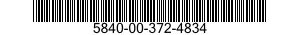 5840-00-372-4834  5840003724834 003724834