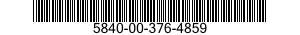 5840-00-376-4859  5840003764859 003764859