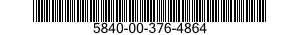 5840-00-376-4864  5840003764864 003764864
