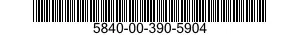 5840-00-390-5904  5840003905904 003905904