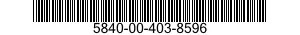 5840-00-403-8596  5840004038596 004038596