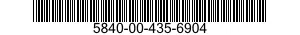 5840-00-435-6904  5840004356904 004356904