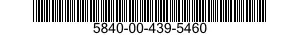 5840-00-439-5460 RADAR SET 5840004395460 004395460