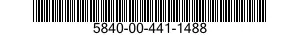 5840-00-441-1488  5840004411488 004411488