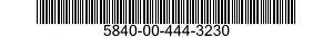 5840-00-444-3230  5840004443230 004443230