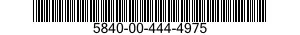 5840-00-444-4975  5840004444975 004444975