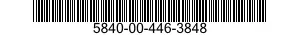 5840-00-446-3848  5840004463848 004463848