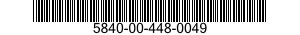 5840-00-448-0049  5840004480049 004480049