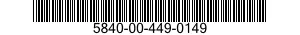5840-00-449-0149  5840004490149 004490149