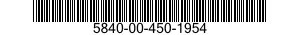 5840-00-450-1954  5840004501954 004501954