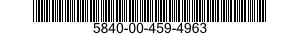 5840-00-459-4963  5840004594963 004594963
