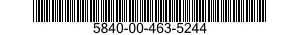5840-00-463-5244  5840004635244 004635244