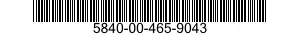 5840-00-465-9043  5840004659043 004659043