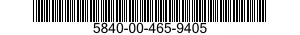 5840-00-465-9405  5840004659405 004659405