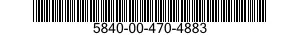 5840-00-470-4883  5840004704883 004704883