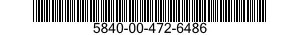 5840-00-472-6486  5840004726486 004726486