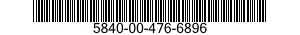 5840-00-476-6896  5840004766896 004766896