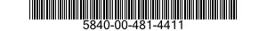5840-00-481-4411  5840004814411 004814411