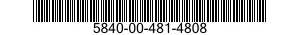 5840-00-481-4808  5840004814808 004814808