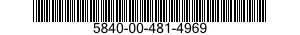 5840-00-481-4969  5840004814969 004814969