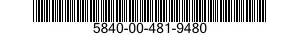 5840-00-481-9480  5840004819480 004819480