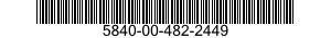 5840-00-482-2449  5840004822449 004822449