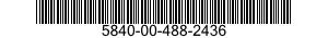 5840-00-488-2436  5840004882436 004882436
