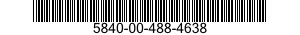 5840-00-488-4638  5840004884638 004884638